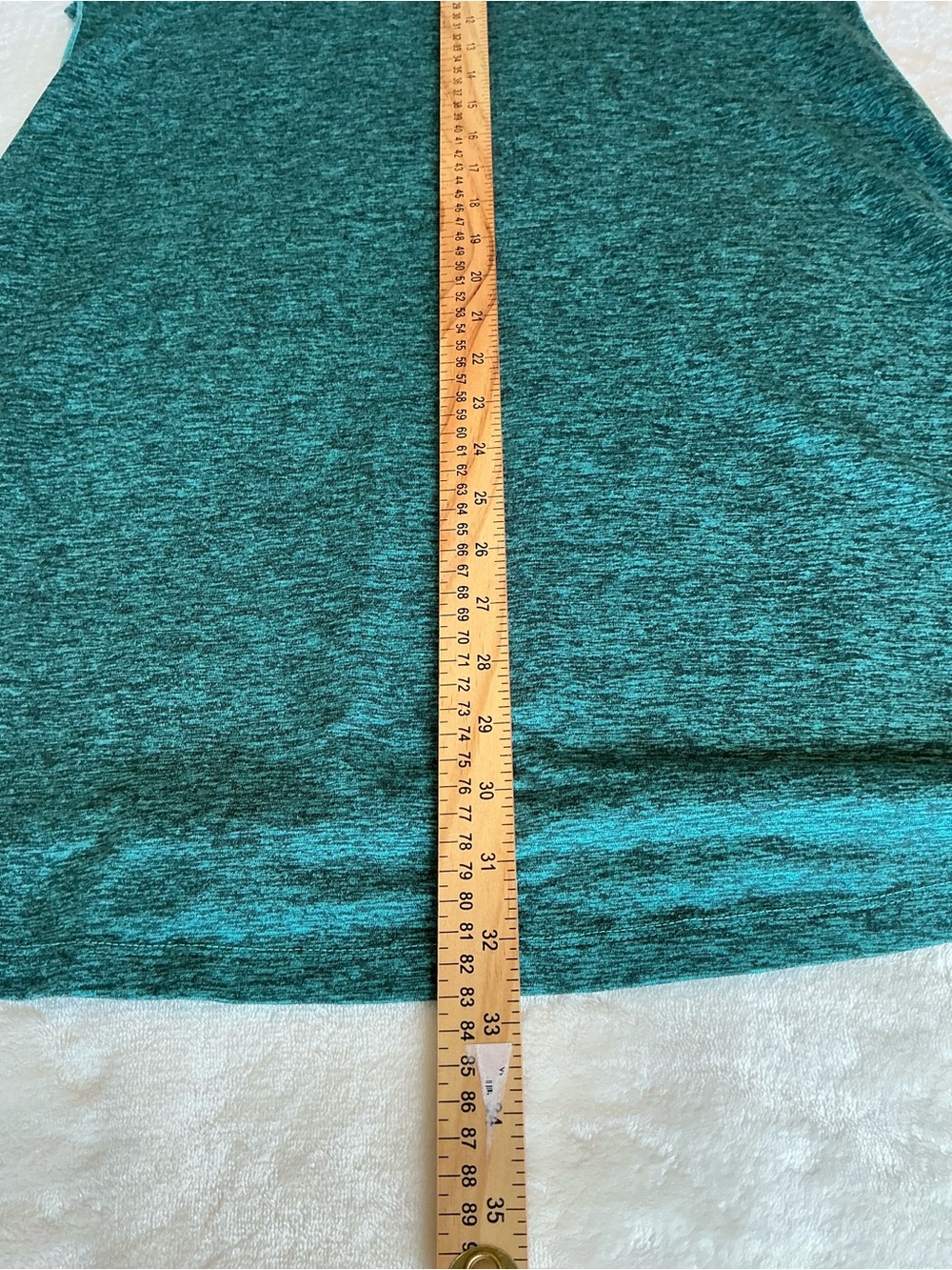 Patagonia Seabrook Sleeveless Travel Dress Size Large Heathered Teal Green - Picture 7 of 9
